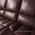 Living home furniture reliner leather sofa